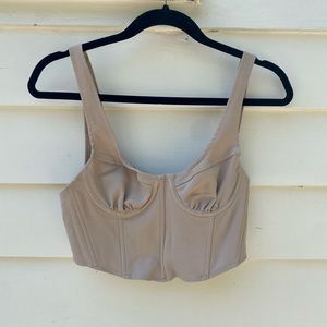 Grey bandit Marley corset top
